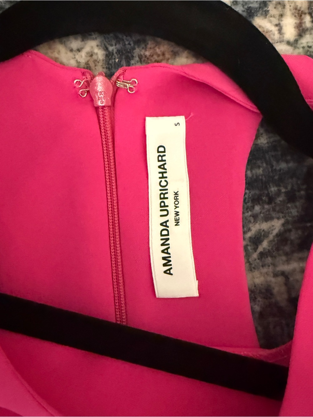 ๐ฆ Amanda Uprichard| EUC Colada Hot Pink Racerback Mini Dress S - Picture 7 of 7